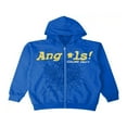 thumbnail image 1 of Spider Web Print Women‘s Zip Hoodies with Long Sleeves and Oversized Fit, 1 of 4