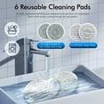 thumbnail image 2 of Angtra  scrubbing Steam Mop with LED Headlights, Rotating Mop Pads, All-in-One Hard Floor Cleaner, Steam and Spin Control, 2 of 8