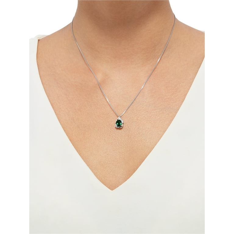 【soerte】10way combination necklace ＆ wal Swarovski Hyperbola necklace Heart, White, Mixed metal