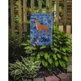 thumbnail image 2 of Carolines Treasures Ck6180gf Boxer Bienvenido bandera tamaño del jardín Afortunado Sencillez, 2 of 3