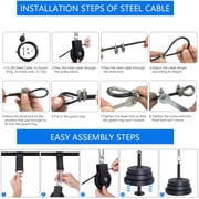 Pull Down Pulley, Forearm Exercise Lat Pulldown Pulley For Cable Wrist Roller Sport Arm Strength Training