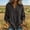 Dark Gray plus size fall tops a1, variant on thefmos Women Plus Size Fall Winter V Neck 3/4 Sleeve Eyelet Casual Blouses Loose Pullover Tops Solid Dressy Tunic Tee, Blue S