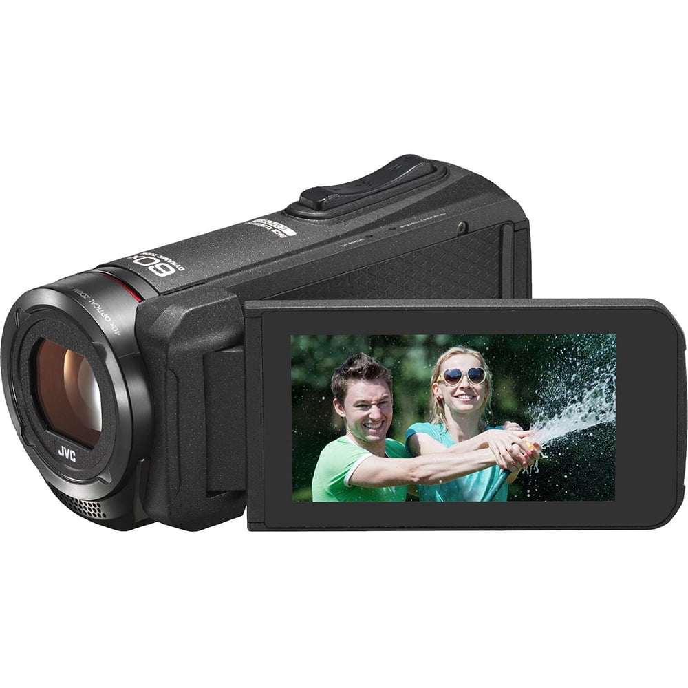 Characteristic Fore type imply JVC Everio GZ-R320 Quad Proof Full HD Digital Video Camera Camcorder  (Black) - Walmart.com