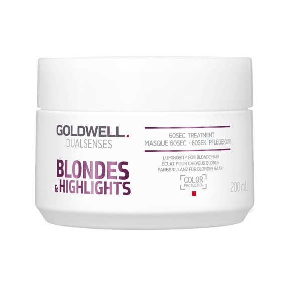 Goldwell Dual Senses Blondes & Highlights 60SEC Treatment (Luminosity For Blonde Hair) 6.7 oz