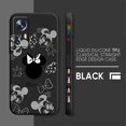 thumbnail image 3 of Case For Xiaomi 13 12 12S 11 11T 10 10S 9 9SE 8 Pro Ultra Lite Colour Simple Liquid Silicone Case Anime Cute Mickey Minnie Mouse, 3 of 5