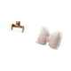 thumbnail image 5 of Soporte de papel higiénico,Escultura de pared de búho con porta rollo de papel higiénico,Cojín con lazo bonito,Almohada con forma de lazo,bonito cojín decorativo con lazo,Funda de almohada, 5 of 8