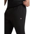 thumbnail image 2 of Champion Men's Open-Bottom Lounge Pants, Standard Fit, Lightweight Cotton Blend, Sizes S-4XL, 2 of 4