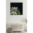 thumbnail image 6 of Kate and Laurel Sylvie Succulent 8 Framed Canvas Wall Art by Emiko and Mark Franzen of F2Images, 30x30 Gold, Dramatic Greenery Art for Wall, 6 of 7
