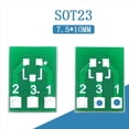 thumbnail image 5 of 80 Piezas SOT23 SOT23-3 Gira SIP3 Doble Cara SMD Gira DIP SIP3 Adaptador Placa Convertidora SOT SIP IC Enchufe PCB Tablero DIY Kit, 5 of 5