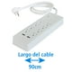 thumbnail image 4 of Multicontacto 8 Entradas c/Supresor de Picos y 2 USB Iusa 620020, 4 of 5