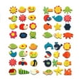 thumbnail image 2 of 12Pcs/Set Cute Fridge Magnet Wooden Cartoon Shape Educational Toys for Baby Kids, 2 of 9