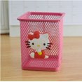 thumbnail image 1 of Portalápices creativo de Hello Kitty, Sanrio Kt Cat, portalápices de dibujos animados, lindo Material hueco de Metal, regalo de rejilla, moda caliente, 1 of 4