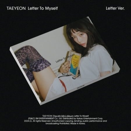 Taeyeon - Letter To Myself - Letter Version - incl. Photobook, Lyric Paper, Postcard   Photocard - Music & Performance - CD