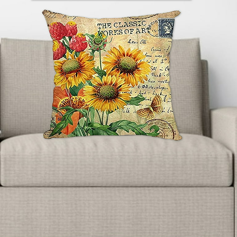 Lovely Floral Pillow Covers 18 x 18 - Six Styles – Sweet Little Duck