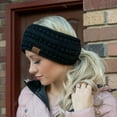 thumbnail image 7 of CC Women and Kids Fashion Headbands Ear Warmers with Pony Opening, 7 of 7