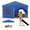 blue, variant on 10x10 Pop Up Canopy,Beach Tent with 4 Sidewalls,Easy Outdoor Sun Shade with One Button Push Setup for Events,Parties,Camping,Gazebo with 1 Roller Bag,3 Adjustable Height,4 Weight Bags