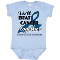 thumbnail image 3 of Inktastic We'll Beat Cancer Together- Colon Cancer Awareness Boys or Girls Baby Bodysuit, 3 of 5