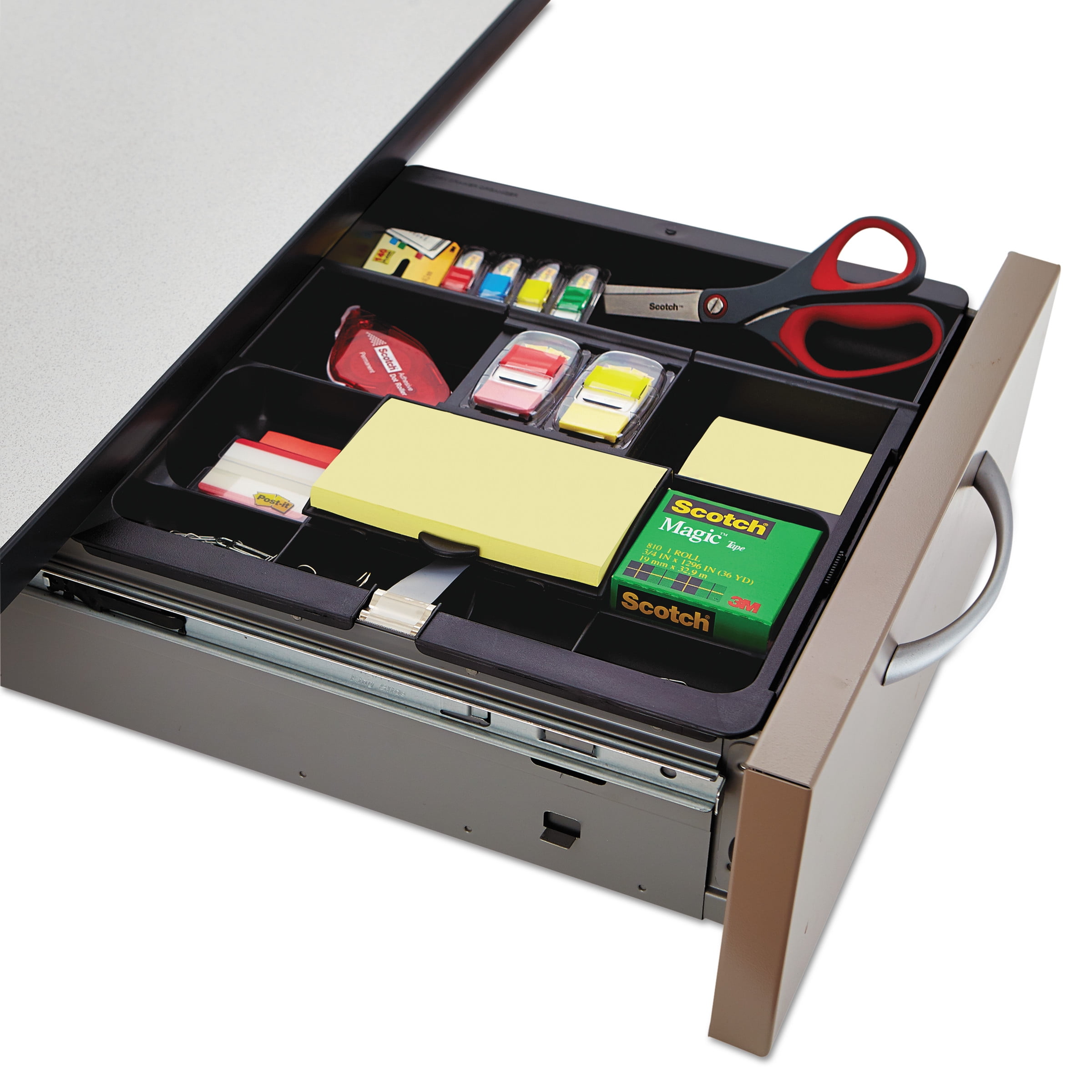 Post It Recycled Plastic Desk Drawer Organizer Tray Plastic