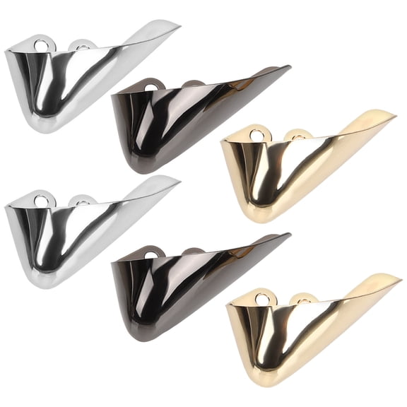 SEWOART 6Pcs Assorted Color Pointed Shoe Protectors Cover for High Heels with Durable Wear Resistant Design