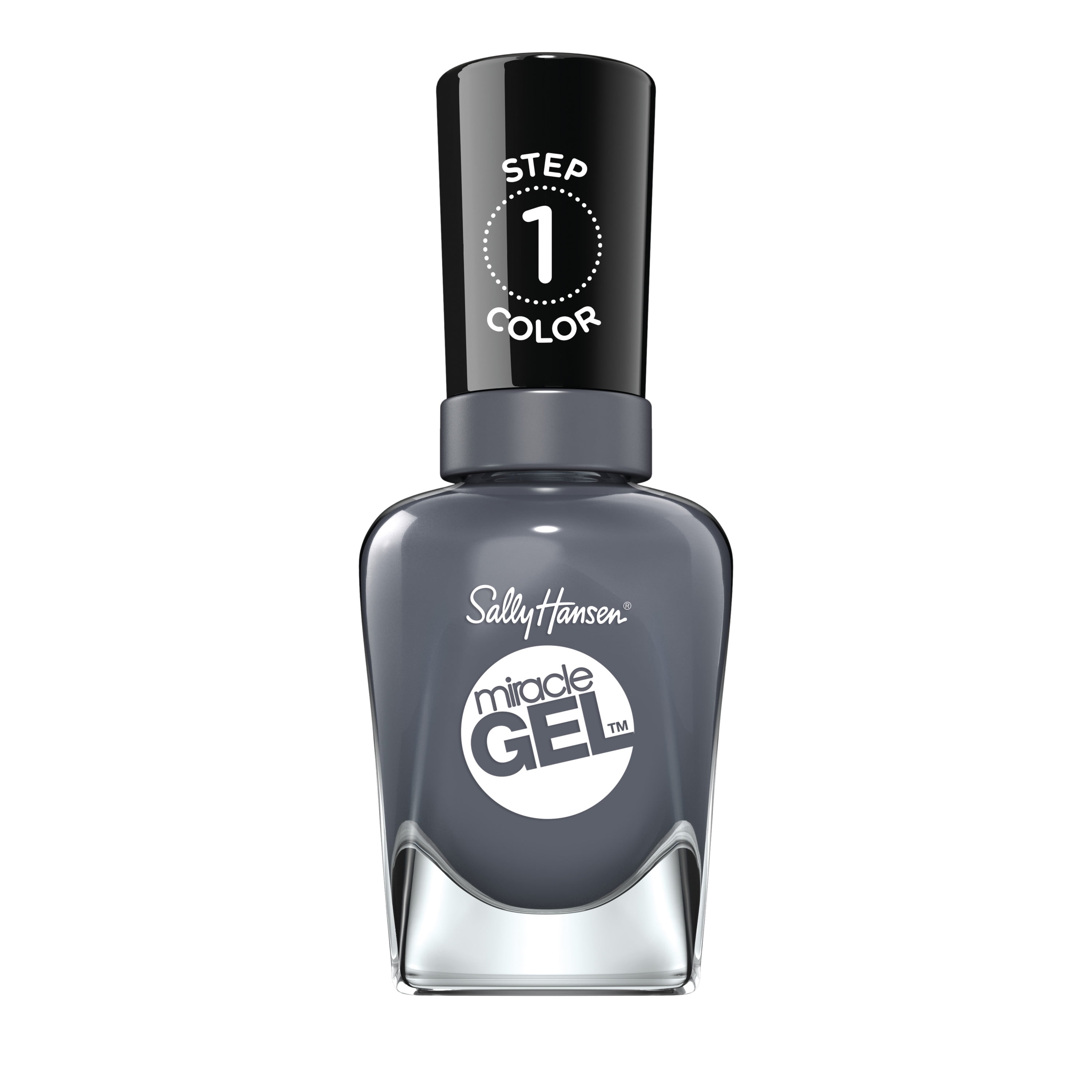 Sally Hansen Miracle Gel Nail Color, Slat-R-Girl, 0.50 fl oz, At Home Gel Nail Polish, No UV Lamp Needed