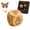 #1pc, variant on Wooden Reading Decision Dice for Book Lovers Natural Wood Dice 6-Sided Reading Time Choice Maker Fun Stress Relief Art Exercise Classroom Must Haves Cool Desk Gadgets Gift Friendsbookish