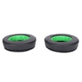 thumbnail image 2 of Almohadillas resistentes de repuesto para auriculares para juegos, compatibles con G4, G4 Pro, G30, color negro y verde, 2 of 8