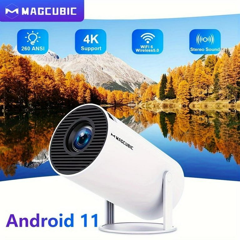 Magcubic Portable Projector HY300 Pro, Android 11 Dual Wifi6