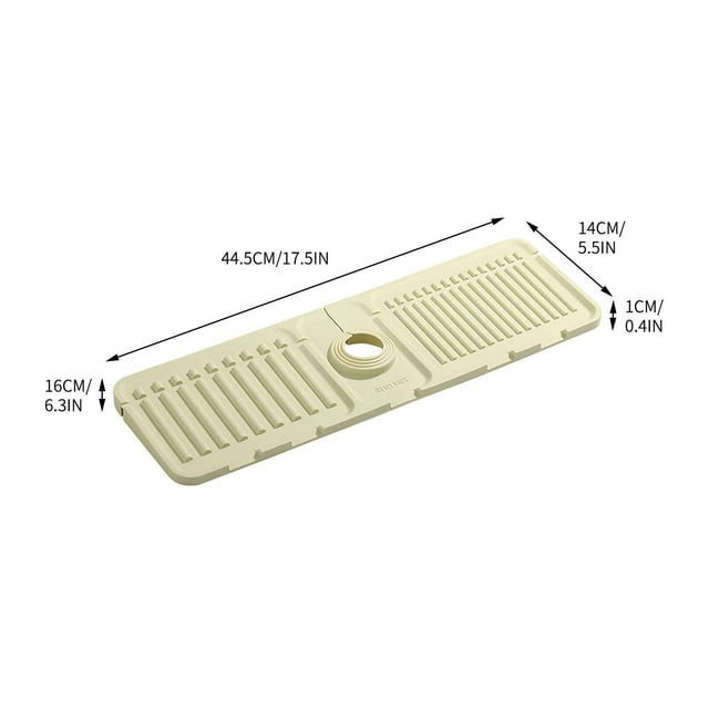 Coussin de Séchage pour Robinet, Protection d'Évier pour Cuisine et Salle de Bain
