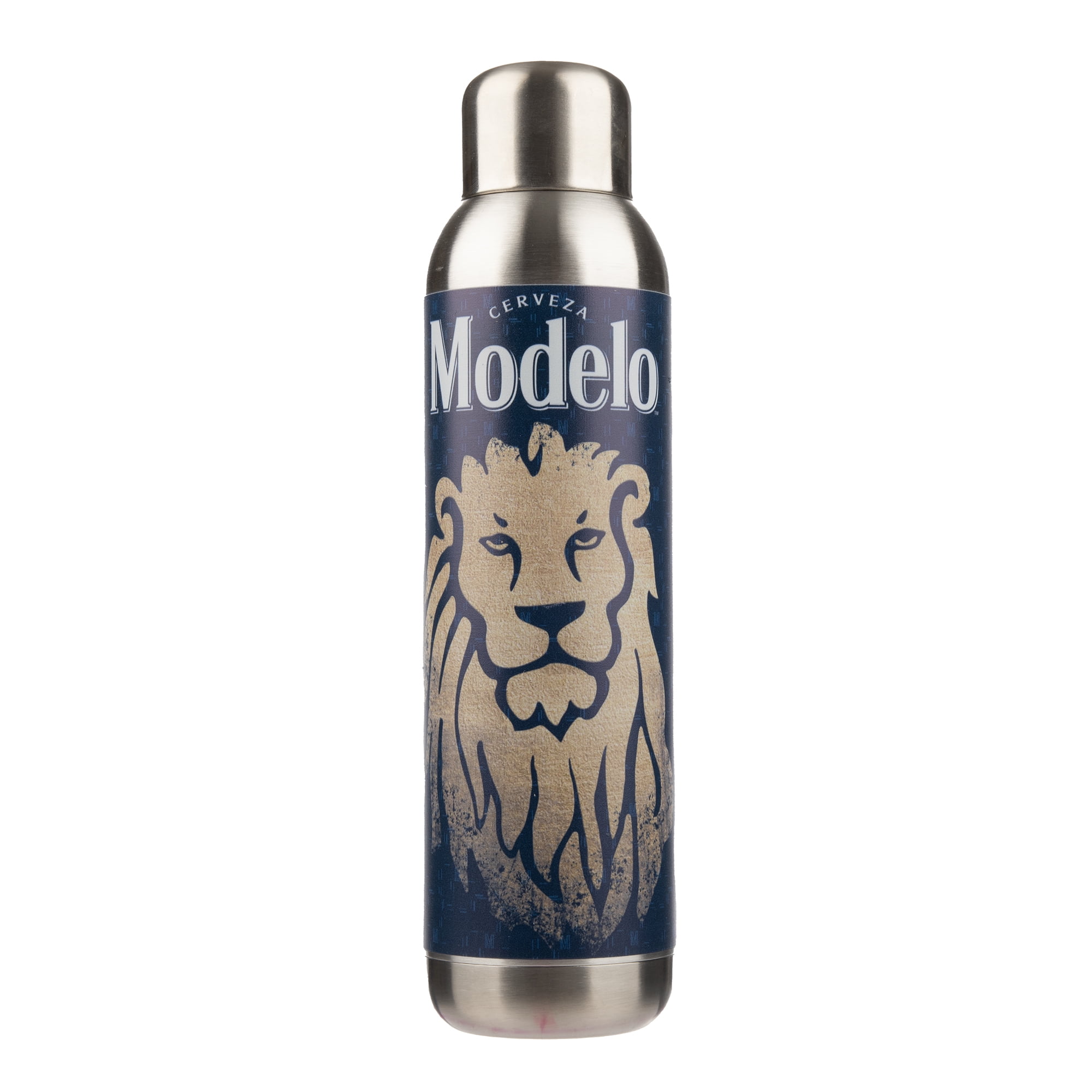 Modelo Lion Logo 22 Oz Stainless Steel Water Bottle - Walmart.com