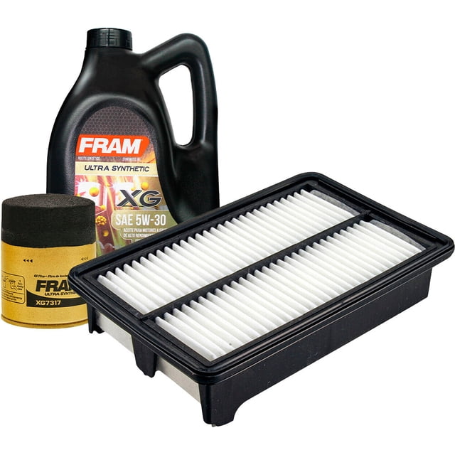 Kit De Aceite Sintético 5W30 Kit De Afinación Sin Bujías Compatible con Honda Civic L4 2.4L DE 2012 A 2015