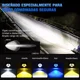 thumbnail image 3 of 2pcs Faros Auxiliares Lupa 120w Para Auto Moto Con Estrobo, 3 of 8