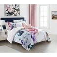 thumbnail image 3 of Victoria 5 Piece Reversible Comforter Set Floral Watercolor Design Bedding, 3 of 4