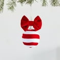 thumbnail image 6 of PEIBang Red and White Christmas Ornaments,Velvet Christmas Ornaments with Red Bow,Xmas Hanging Ball for Tree,Home,Party Decoration, 6 of 6