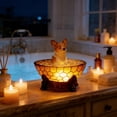 thumbnail image 1 of BAOPAI LED Desk Lamp Cute Dog Design Soft Ambient Lighting USB Powered Resin Statue For Home Office Desk Decor Night Light, 1 of 6