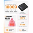 thumbnail image 4 of HENNCHEE Lightweight Kids Heated Jacket for Boys Girls with Battery Pack, Pink 2XL, 4 of 6