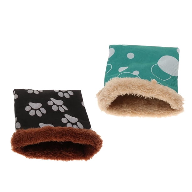 Manta para loros, saco de dormir para hámster, cama y nido para animales pequeños. S