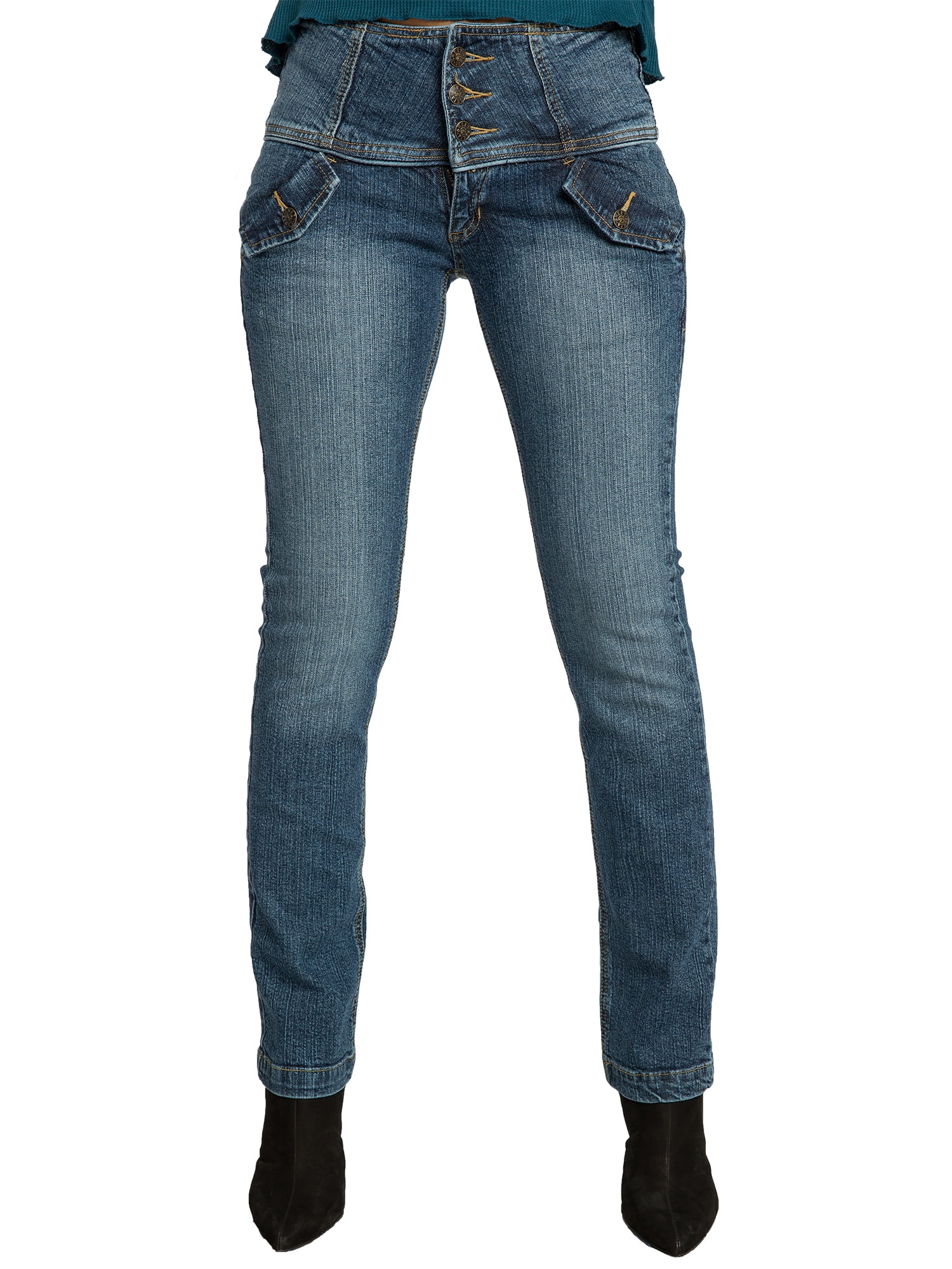 womens jeans elasticated waistband