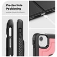 thumbnail image 7 of FJLBDE Case for iPad Pro 11 Inch 2022/2021/2020/2018 4th/3rd/2nd/1st Gen, 360 Rotating Stand iPad Protective Case Cover with Auto Wake/Sleep, Pink, 7 of 7