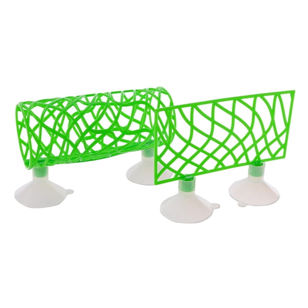 Túnel para peces Betta, tubo para nadar, tubo para Betta, guppies, peces pequeños, descansando. Verde