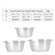 thumbnail image 5 of Cuenco para batir huevos de acero inoxidable de grado alimenticio duradero cuenco de ensalada para restaurante accesorio de cocina de plata para el hogar ANGGREK Otros, 5 of 8