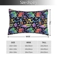 thumbnail image 2 of Fotbe Colorful Animals Funda de Almohada Decorativa Estilo Occidental, Lujo en Algodón, Fundas para Almohadas King, Cojín Estampado para Decoración del Hogar-14"x20", 2 of 6