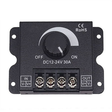 Voltage Regulator DC-DC Voltage Stabilizer 30A Power Supply Adjustable 12v-24V