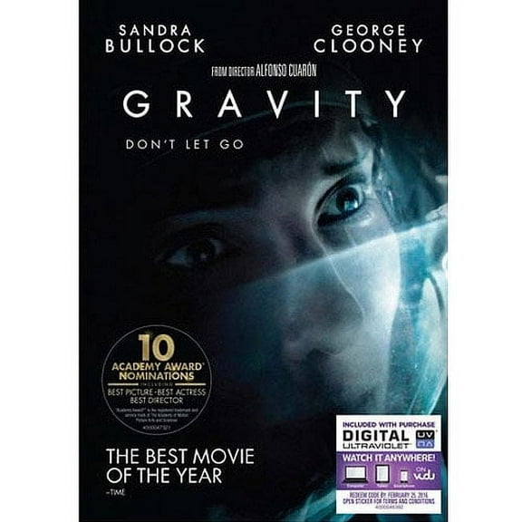 Gravity (DVD) (Walmart Exclusive)