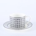 thumbnail image 1 of European-style Bone China Ceramic Plate Set Gray Dinner Set Plates And Dishes Nordic Kitchen Porcelain Tableware Cake Luxury, 1 of 4