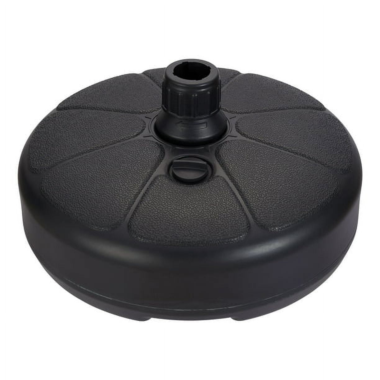 MS Fillable OPP Resin Umbrella Base Black