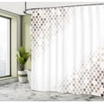 thumbnail image 4 of Ambesonne Abstract Shower Curtain, Futuristic Beam Art Print, 69"Wx70"L, Brown Caramel, 4 of 4