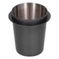 thumbnail image 1 of Taza dosificadora de café de acero inoxidable de 120 ml, accesorio para taza de preparación de café en polvo para mango de 58 mm, color negro, 1 of 14