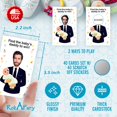 thumbnail image 2 of Juego Baby Shower Scratch Off ¿Quién es el papá del bebé? x40, 2 of 6