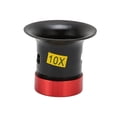 thumbnail image 2 of Jewelers Magnifying Glass, Jewelers Eye Loupe Magnifier 10X Red And Black Portable  For Watch Repair For Jewelry, 2 of 8