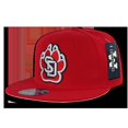 thumbnail image 1 of W Republic College Snapback South Dakota- Red, 1 of 1